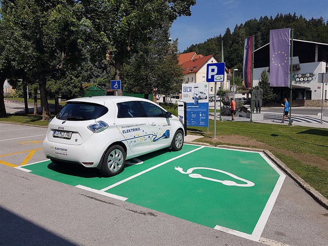 Nova polnilna postaja za električna vozila v Mežici